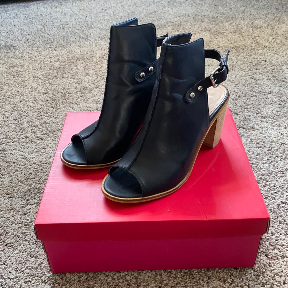 Catherine Malandrino Vegan Leather Heels